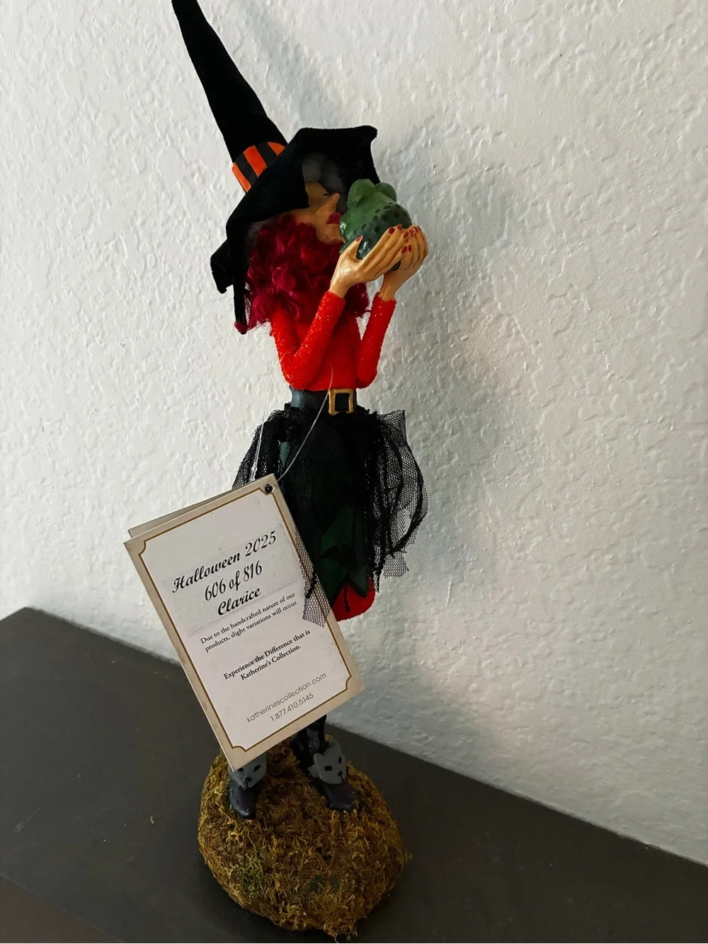 Halloween Witch Figurine